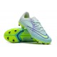 Kopačky Nike Mercurial Vapor 14 Academy FG Low-top Turqoise Zelená