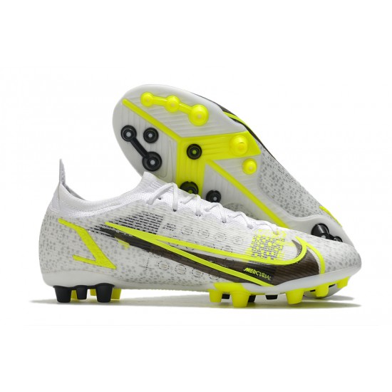 Kopačky Nike Mercurial Vapor 14 Eilte PRO AG Low-top Bílý Žlutý