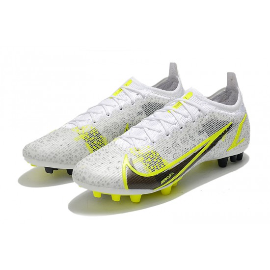 Kopačky Nike Mercurial Vapor 14 Eilte PRO AG Low-top Bílý Žlutý