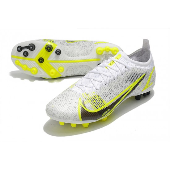 Kopačky Nike Mercurial Vapor 14 Eilte PRO AG Low-top Bílý Žlutý