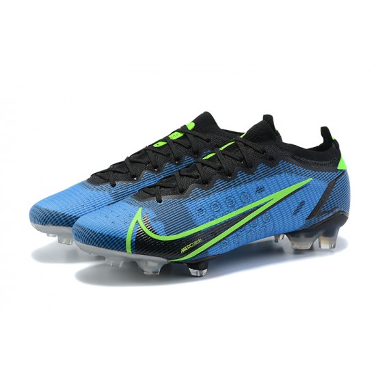 Kopačky Nike Mercurial Vapor 14 Elite FG Low-top Černá Modrý Bílý