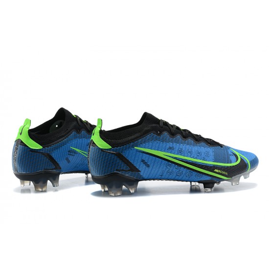 Kopačky Nike Mercurial Vapor 14 Elite FG Low-top Černá Modrý Bílý