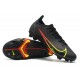 Kopačky Nike Mercurial Vapor 14 Elite FG Low-top Černá Žlutý Červené