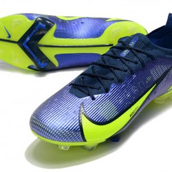 Kopačky Nike Mercurial Vapor 14 Elite FG Low-top Modrý Žlutý