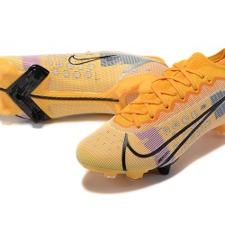 Kopačky Nike Mercurial Vapor 14 Elite FG Low-top Oranžovýý Černá