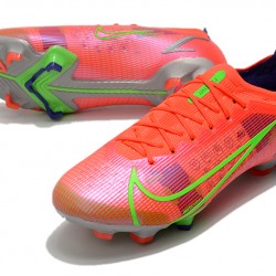 Kopačky Nike Mercurial Vapor 14 Elite FG Low-top Růžový Žlutý