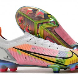 Kopačky Nike Mercurial Vapor 14 Elite FG Low-top Bílý Růžový