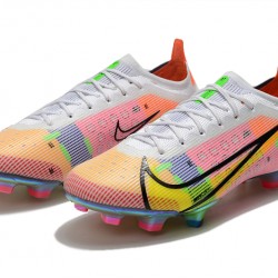 Kopačky Nike Mercurial Vapor 14 Elite FG Low-top Bílý Růžový