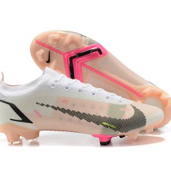 Kopačky Nike Mercurial Vapor 14 Elite FG Bílý Černá Žlutý Low-top