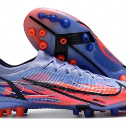 Kopačky Nike Mercurial Vapor 14 Elite PRO AG Low-top Modrý Růžový