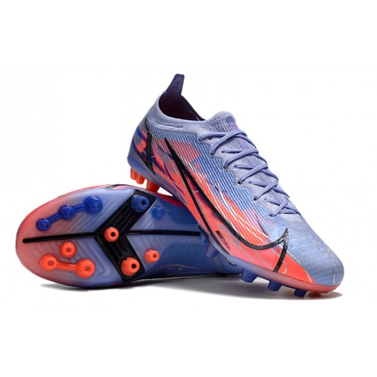 Kopačky Nike Mercurial Vapor 14 Elite PRO AG Low-top Modrý Růžový