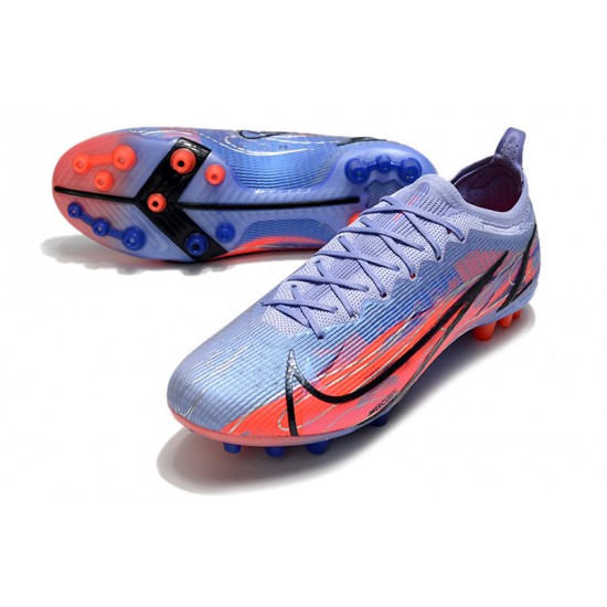 Kopačky Nike Mercurial Vapor 14 Elite PRO AG Low-top Modrý Růžový