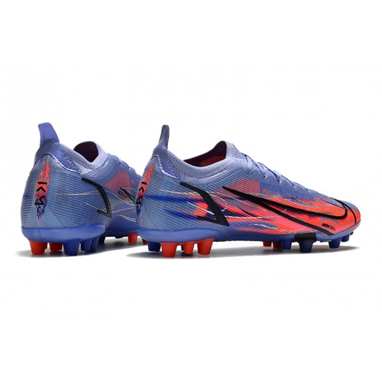 Kopačky Nike Mercurial Vapor 14 Elite PRO AG Low-top Modrý Růžový