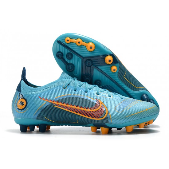 Kopačky Nike Mercurial Vapor 14 Elite PRO AG Low-top Modrý