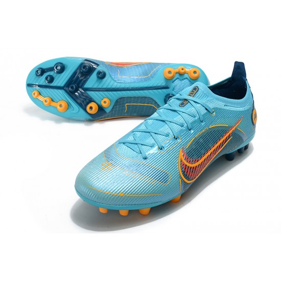 Kopačky Nike Mercurial Vapor 14 Elite PRO AG Low-top Modrý