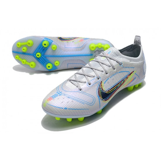 Kopačky Nike Mercurial Vapor 14 Elite PRO AG Low-top Bílý Modrý