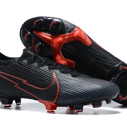 Kopačky Nike Mercurial Vapor VII 13 Elite FG Černá Oranžovýý Low-top