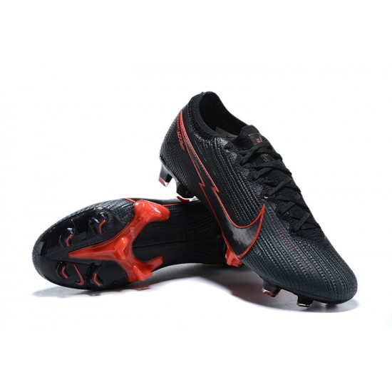 Kopačky Nike Mercurial Vapor VII 13 Elite FG Černá Oranžovýý Low-top