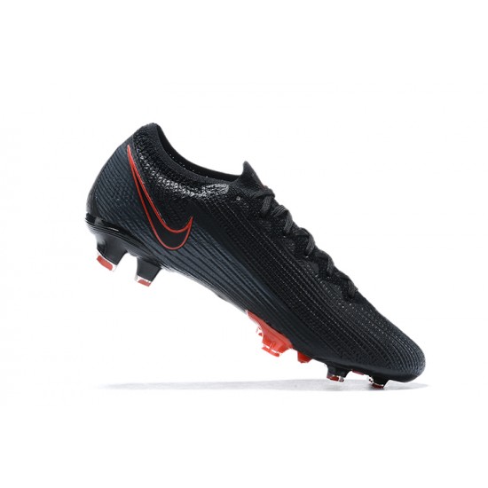 Kopačky Nike Mercurial Vapor VII 13 Elite FG Černá Oranžovýý Low-top