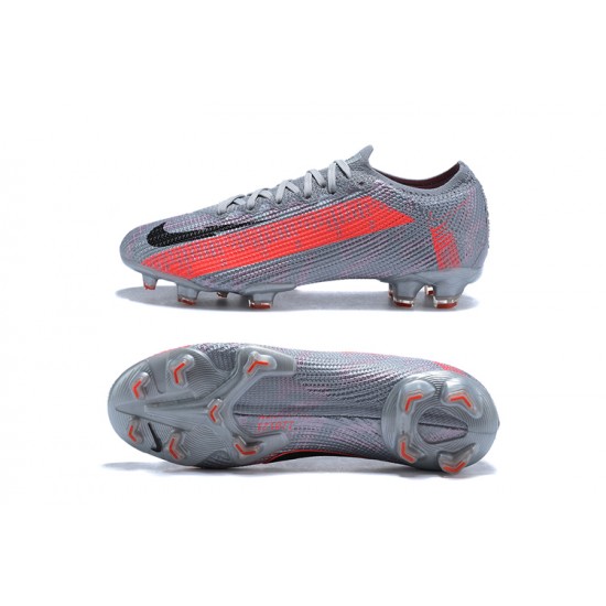 Kopačky Nike Mercurial Vapor VII 13 Elite FG Šedá Oranžovýý Černá Low-top