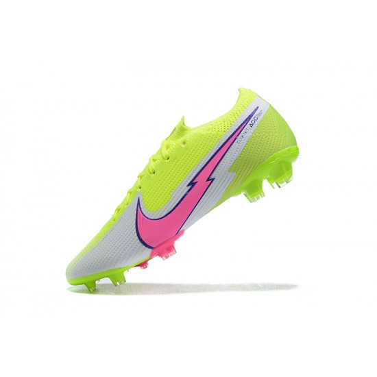 Kopačky Nike Mercurial Vapor VII 13 Elite FG LightŽlutý Růžový Černá Bílý Low-top