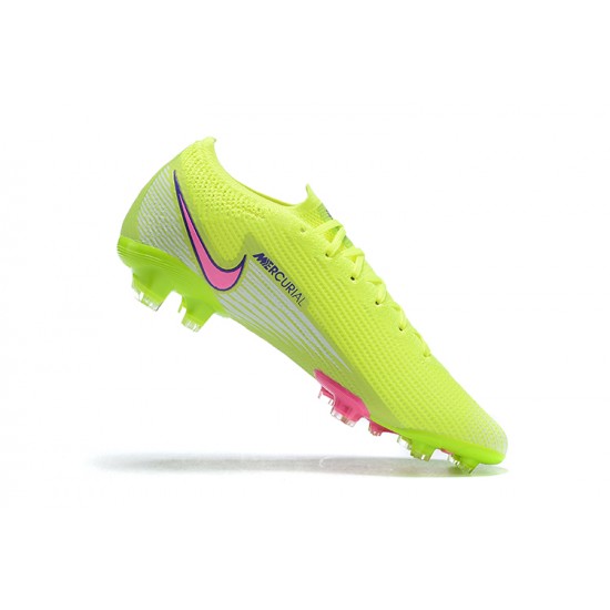 Kopačky Nike Mercurial Vapor VII 13 Elite FG LightŽlutý Růžový Černá Bílý Low-top