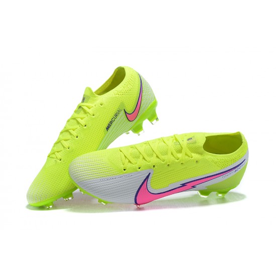 Kopačky Nike Mercurial Vapor VII 13 Elite FG LightŽlutý Růžový Černá Bílý Low-top