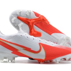 Kopačky Nike Mercurial Vapor VII 13 Elite FG Oranžovýý Bílý Lce Low-top