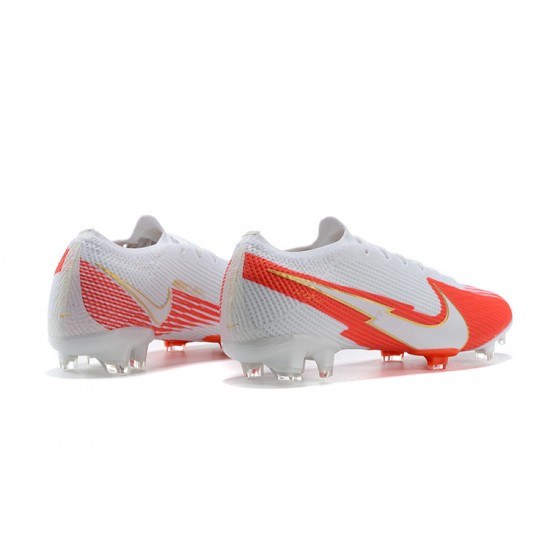 Kopačky Nike Mercurial Vapor VII 13 Elite FG Oranžovýý Bílý Lce Low-top