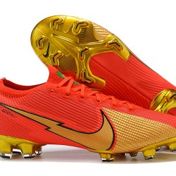 Kopačky Nike Mercurial Vapor VII 13 Elite FG Červené Zlato Low-top