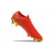 Kopačky Nike Mercurial Vapor VII 13 Elite FG Červené Zlato Low-top