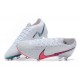 Kopačky Nike Mercurial Vapor VII 13 Elite FG Bílý Růžový Modrý Zelená Low-top