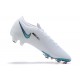 Kopačky Nike Mercurial Vapor VII 13 Elite FG Bílý Růžový Modrý Zelená Low-top