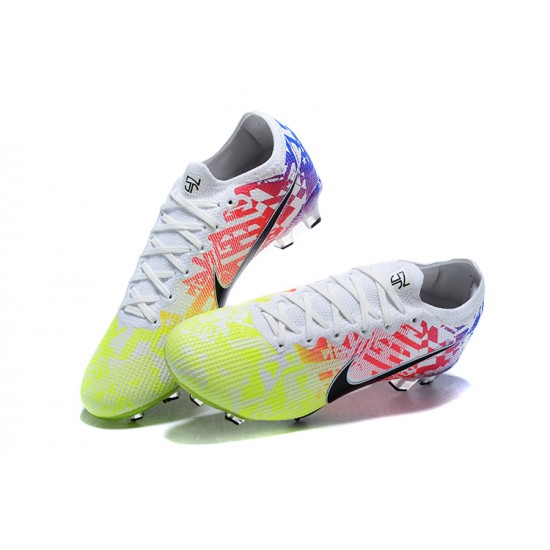 Kopačky Nike Mercurial Vapor XIII Elite FG Žlutý Zelená Modrý Růžový Low-top