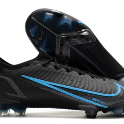 Kopačky Nike Mercurial Vapor XIV Elite FG Low-top Černá Modrý