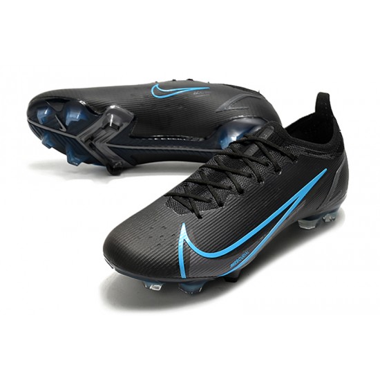 Kopačky Nike Mercurial Vapor XIV Elite FG Low-top Černá Modrý