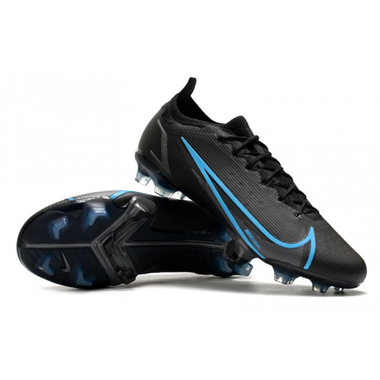 Kopačky Nike Mercurial Vapor XIV Elite FG Low-top Černá Modrý