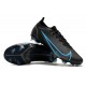 Kopačky Nike Mercurial Vapor XIV Elite FG Low-top Černá Modrý