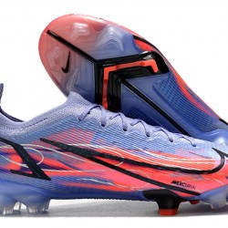 Kopačky Nike Mercurial Vapor XIV Elite FG Low-top Modrý Růžový