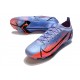 Kopačky Nike Mercurial Vapor XIV Elite FG Low-top Modrý Růžový