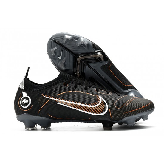 Kopačky Nike Mercurial Vapor XIV Elite FG Low-top Sliever Černá Brow