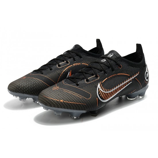 Kopačky Nike Mercurial Vapor XIV Elite FG Low-top Sliever Černá Brow