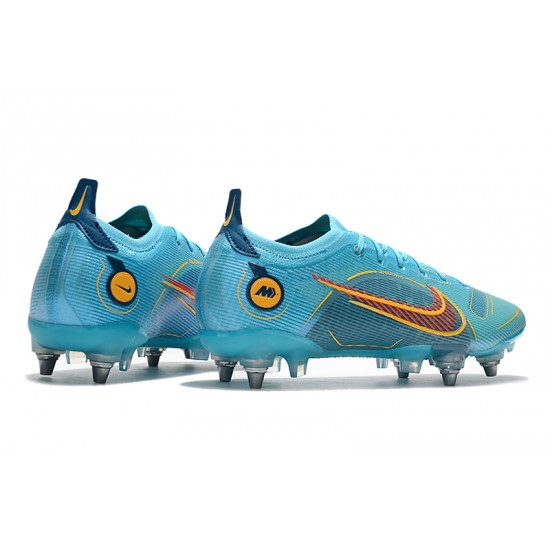 Kopačky Nike Mercurial Vapor XIV Elite SG PRO Anti Clog Low-top Modrý