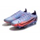 Kopačky Nike Mercurial Vapor XIV Elite SG PRO Anti Clog Low-top Deep Modrý