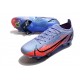 Kopačky Nike Mercurial Vapor XIV Elite SG PRO Anti Clog Low-top Deep Modrý