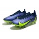 Kopačky Nike Mercurial Vapor XIV Elite SG PRO Anti Clog Low-top Deep Modrý Žlutý