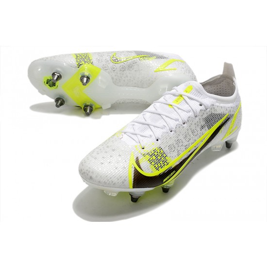 Kopačky Nike Mercurial Vapor XIV Elite SG PRO Anti Clog Low-top Bílý Žlutý