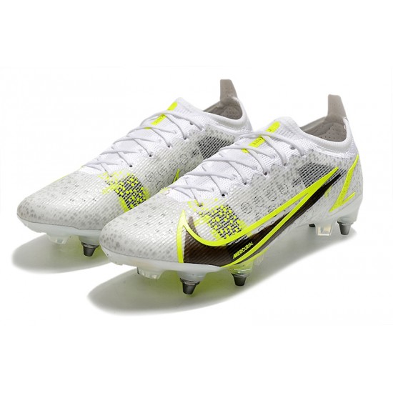 Kopačky Nike Mercurial Vapor XIV Elite SG PRO Anti Clog Low-top Bílý Žlutý