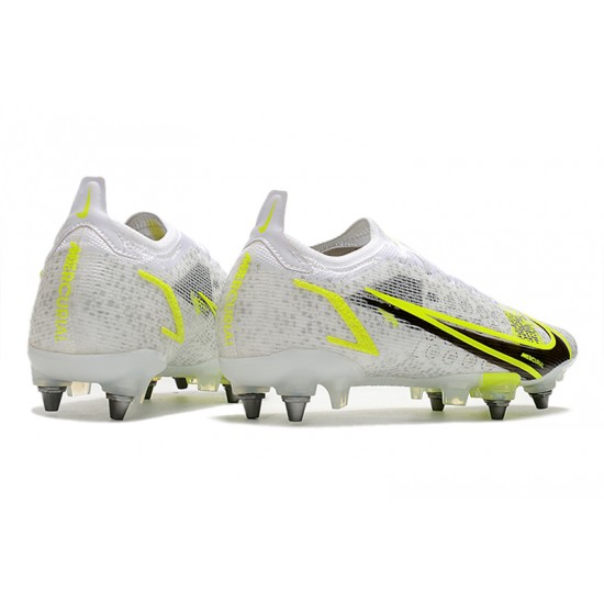 Kopačky Nike Mercurial Vapor XIV Elite SG PRO Anti Clog Low-top Bílý Žlutý