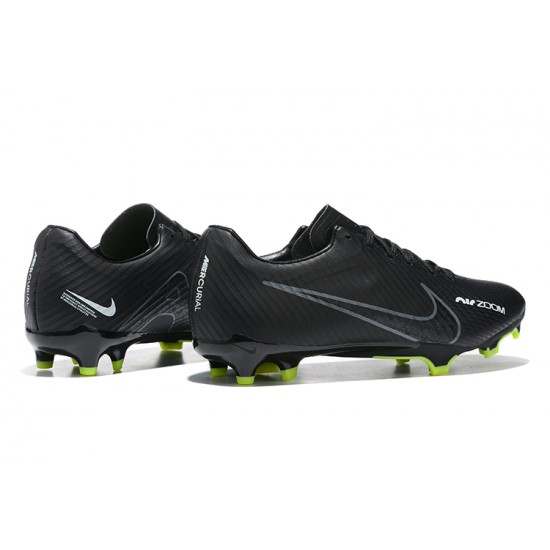 Kopačky Nike Mercurial Vapor XV FG Černá Zelená Low-top